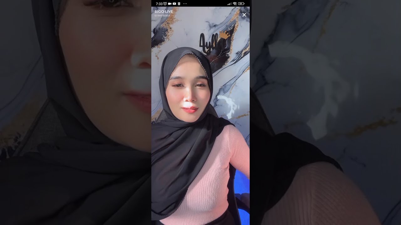 (BIGOLIVE HD) UKHTI SOLEHOT CANTIK MULUS LIVE BIGO