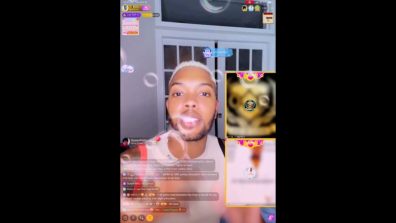 #bigolive #robert says keys 🔑 agency did this 🤷🏽‍♀️ idk