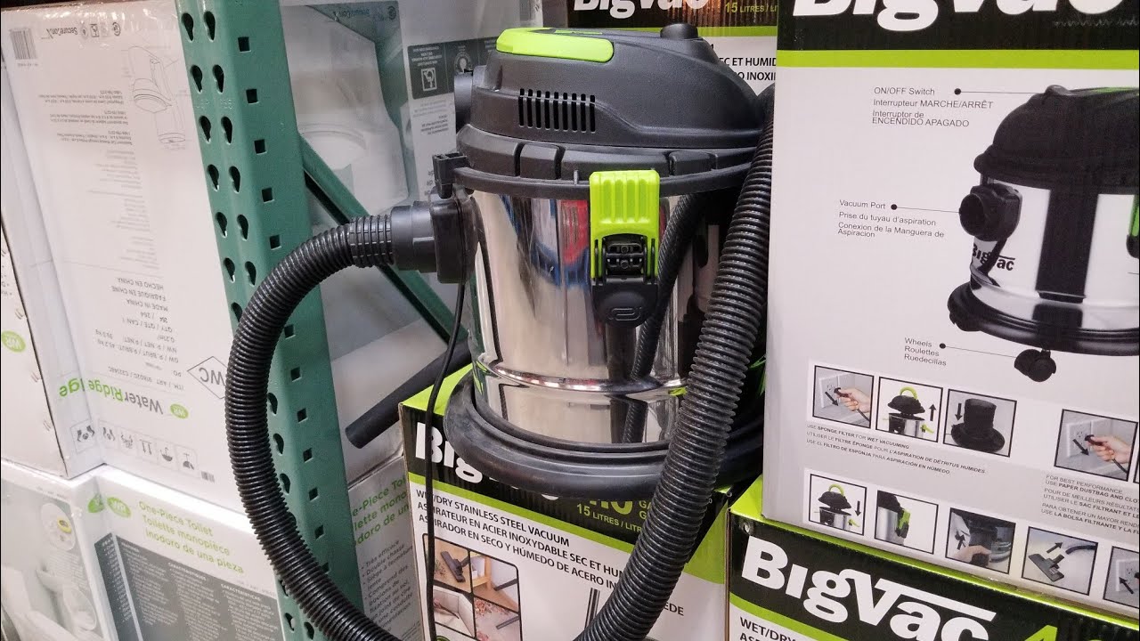 BigVac Wet/Dry Stainless Steel Vacuum at Costco