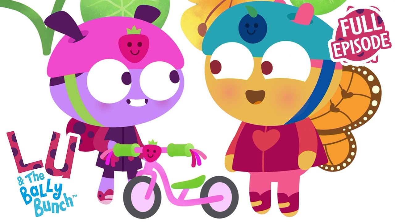 Bike Ride | FULL EPISODE | Learning Cartoons for Kids | Lu & The Bally Bunch | 9 Story Kids