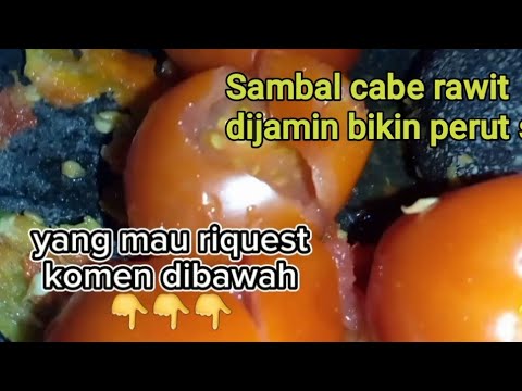 Bikin goyang lidah 100 cabe rawit