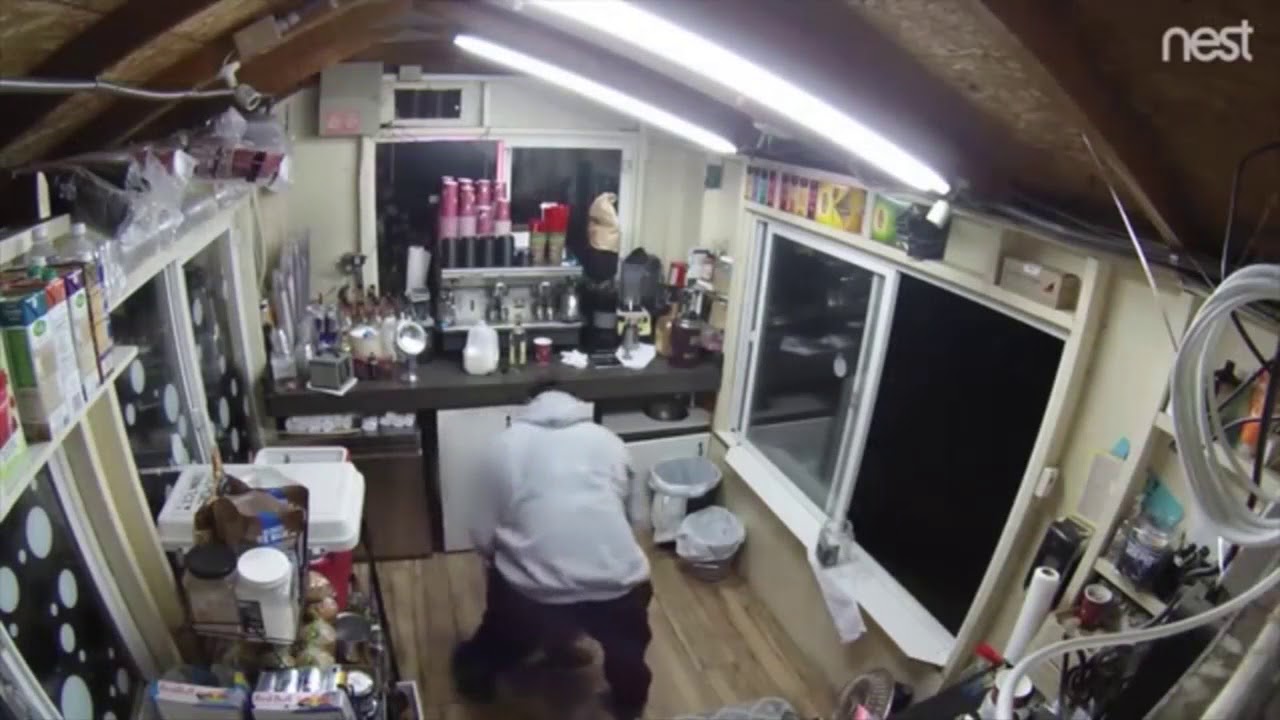 Bikini barista attacked by customer
