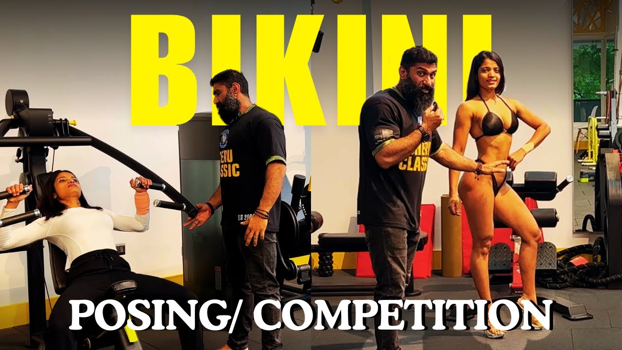 Bikini competition posing tutorial - Rules | Ft Vidhyashree Naresh Surya classic winner | Biglee