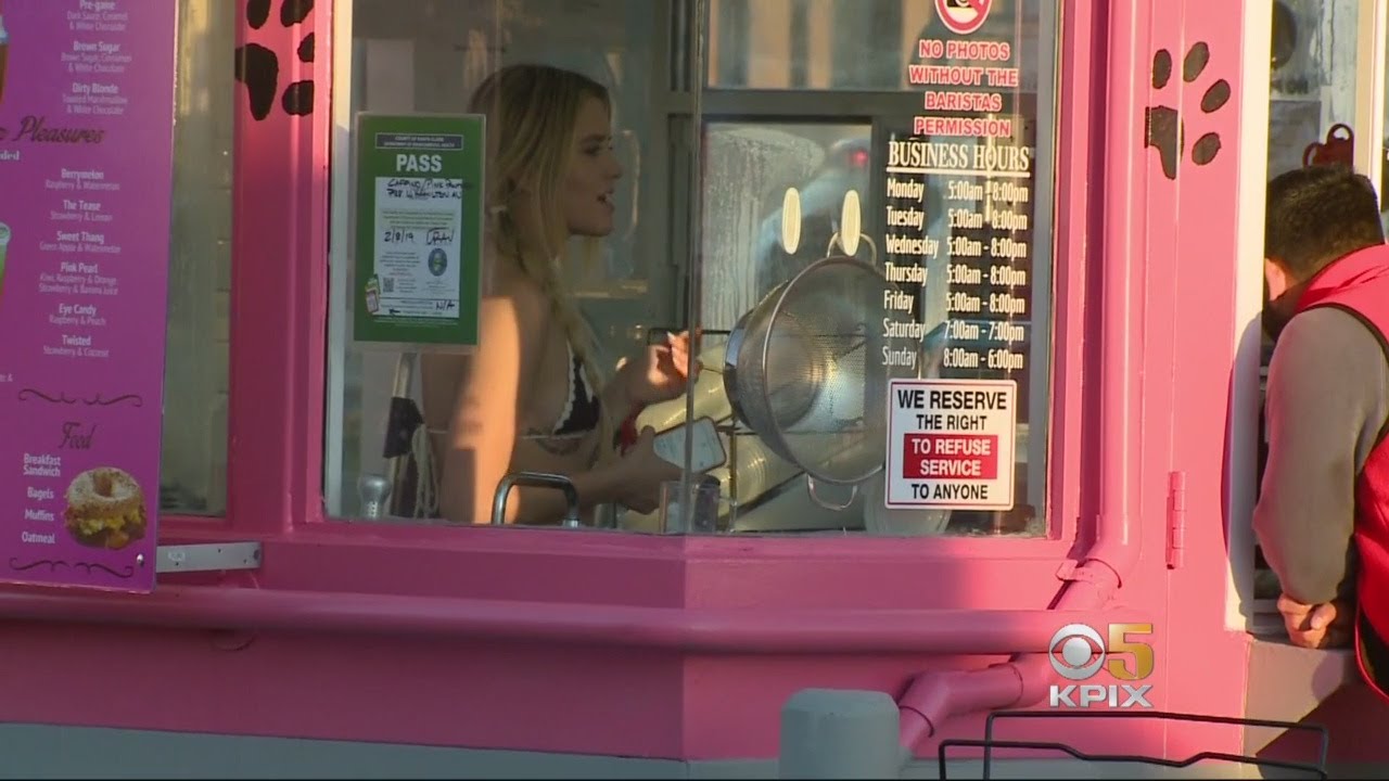 Bikini-Clad Baristas Stir Up Controversy At Campbell Coffee Shop