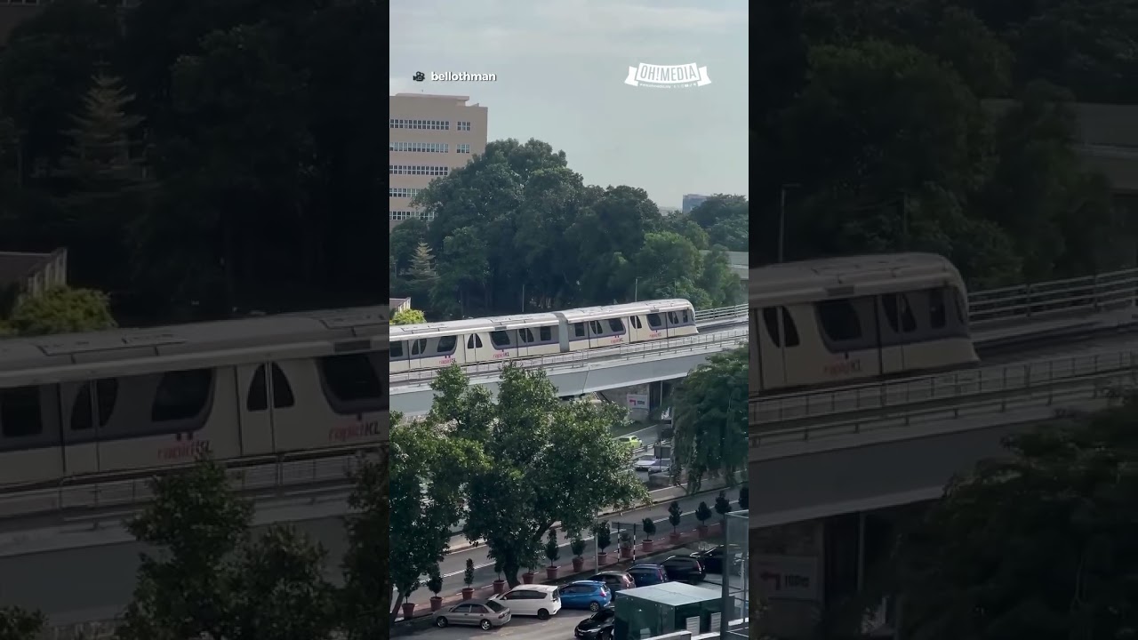 Bila ada kawan test drive LRT3, siap minta hon 3 kali tu 😂 btw cantik juga coach LRT3 ni kan?