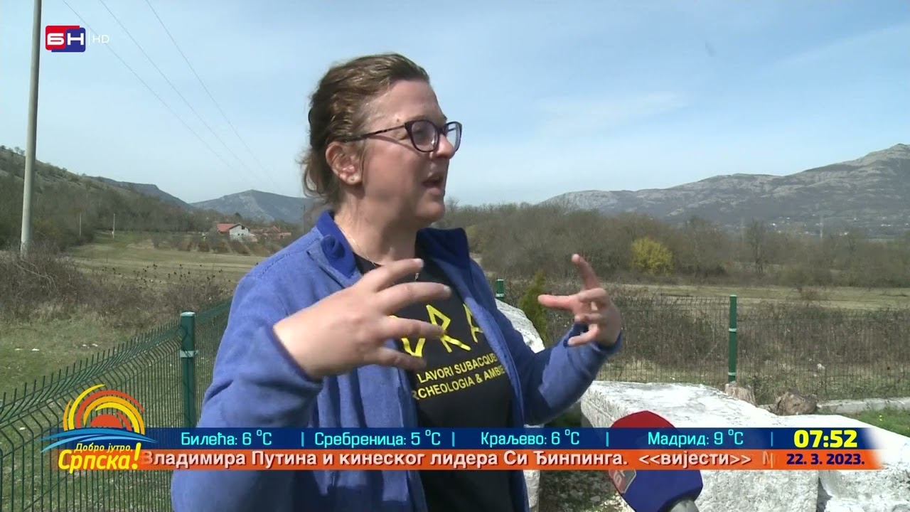 Bileća: Nastavljena arheološka istraživanja na nekropolama stećaka u selu Milavići (BN TV 2023) HD