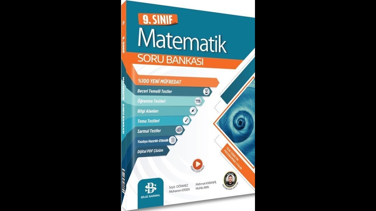 Bilgi Sarmal 9. Sınıf Matematik Soru Bankası