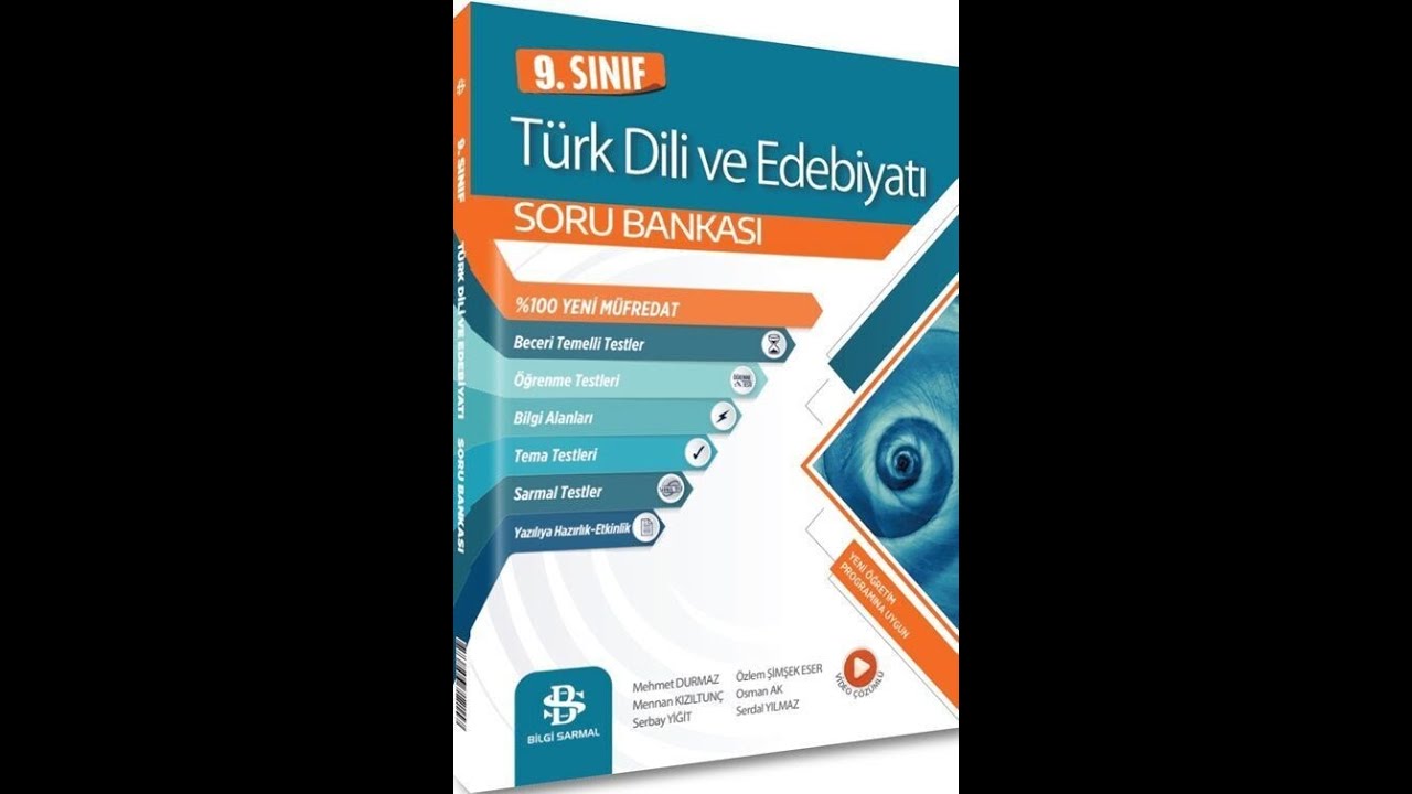 Bilgi Sarmal 9. Sınıf Türk Dili ve Edebiyatı Soru Bankası