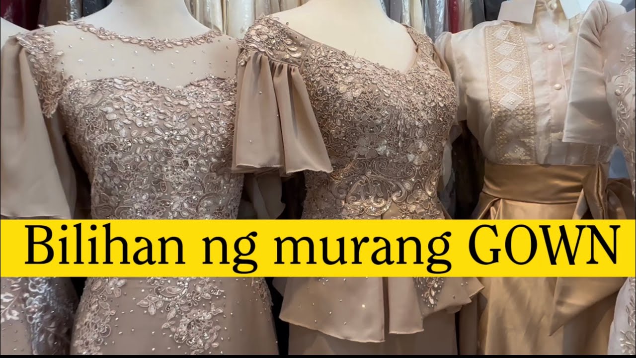 Bilihan ng pinakamurang GOWN “DISENYO PANDI BULACAN”