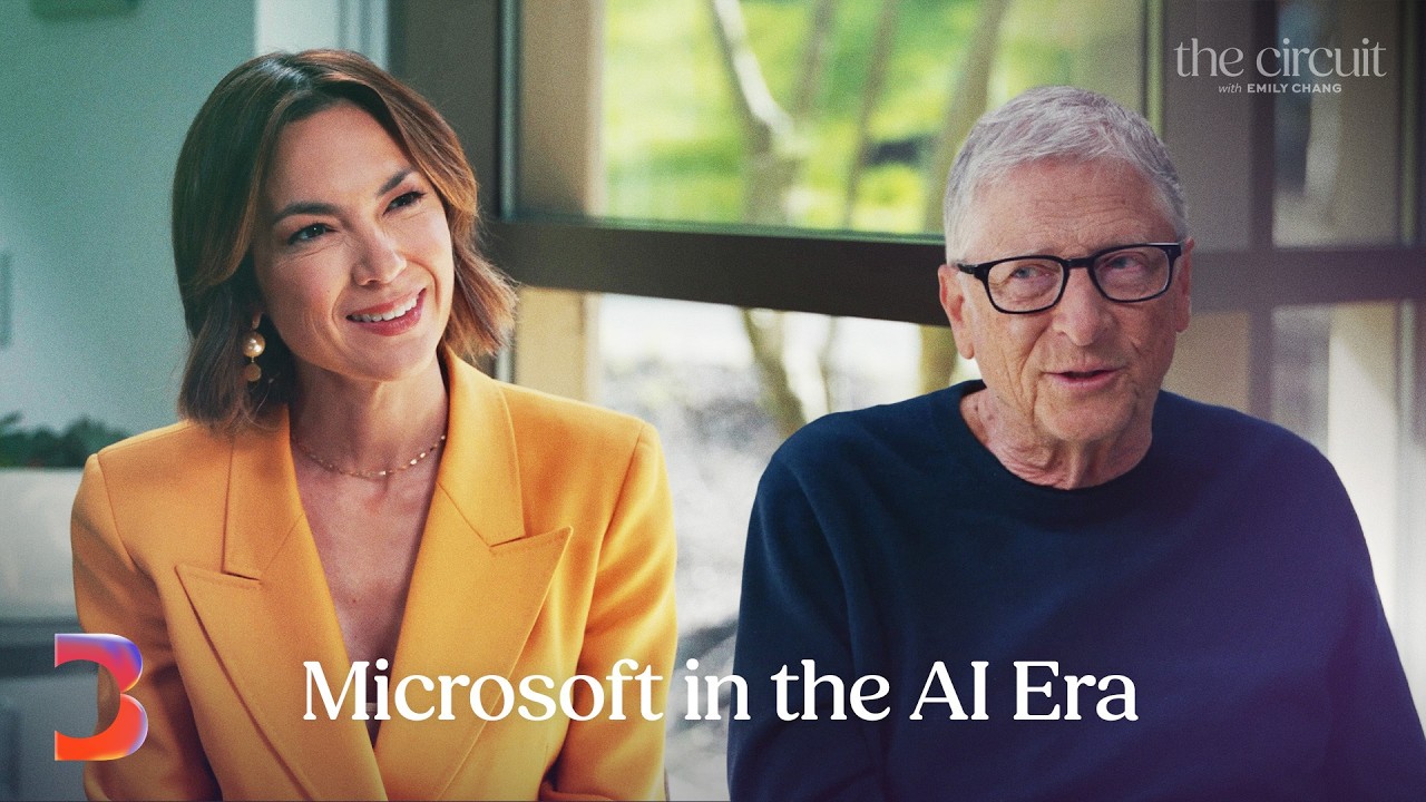 Bill Gates, Satya Nadella & Steve Ballmer on Microsoft in the AI Era | The Circuit with Emily Chang