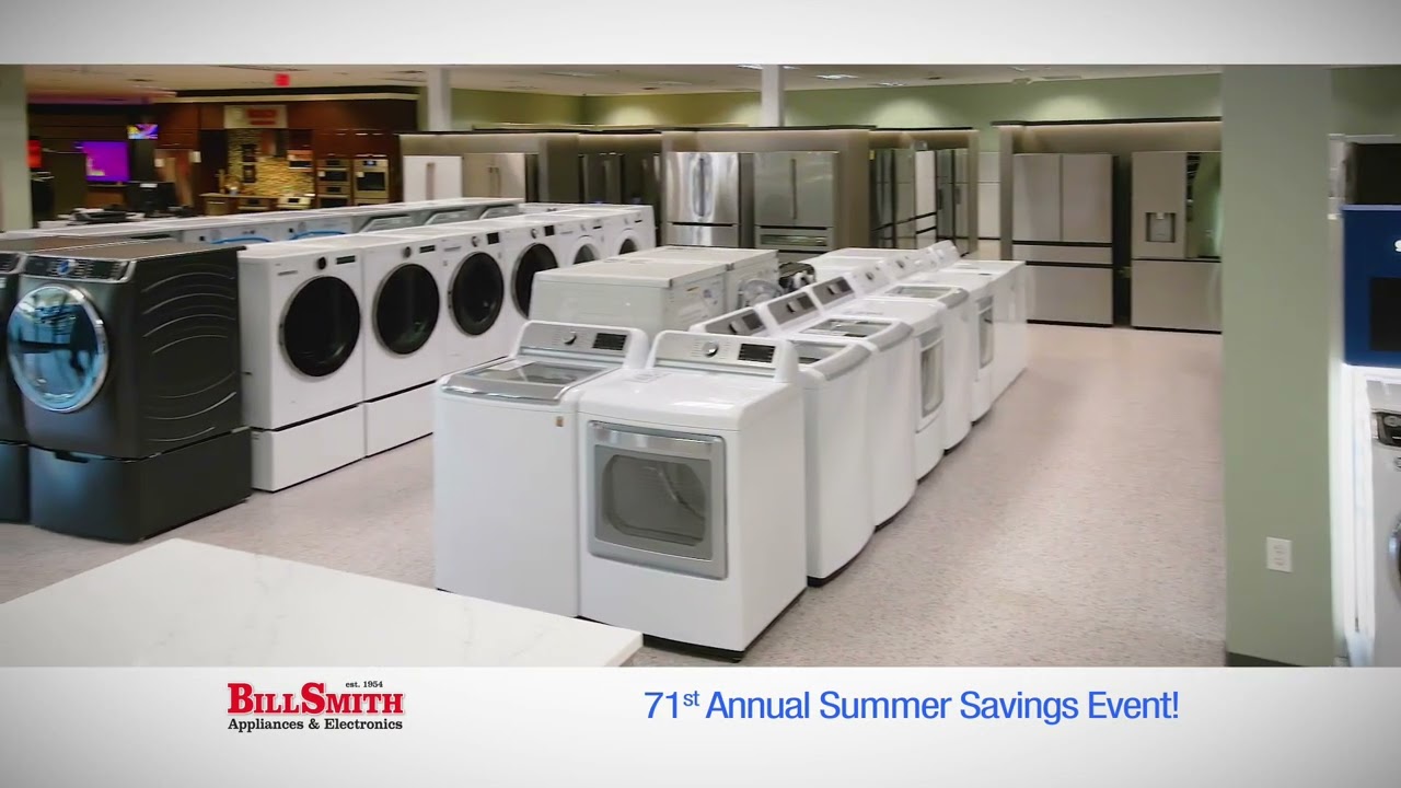 Bill Smith Appliances & Electronics Summer Savings Event 2025 15v2