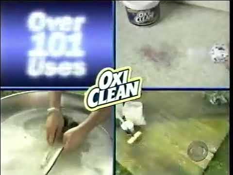 Billy Mays - OxiClean (2004, 101 Uses, 10-second version) RARE