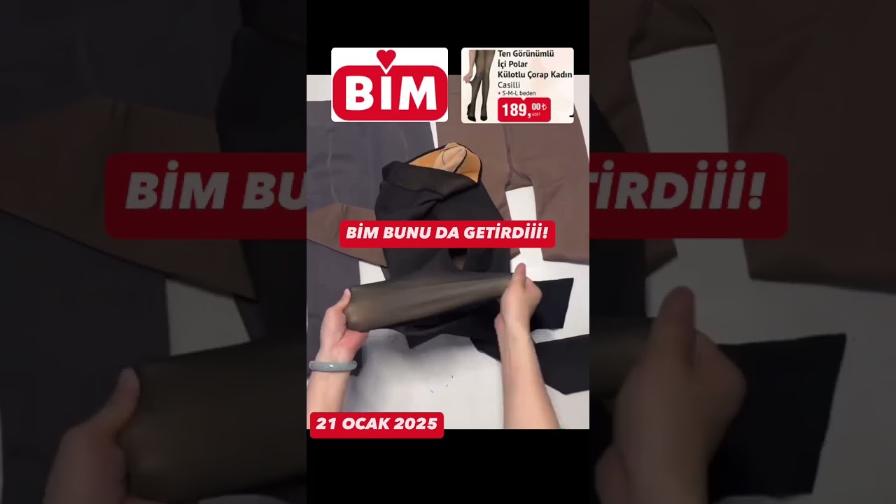 Bim e Ten Görünümlü Kadın Çorap Geliyor #bim #kadın #çorap #alışveriş
