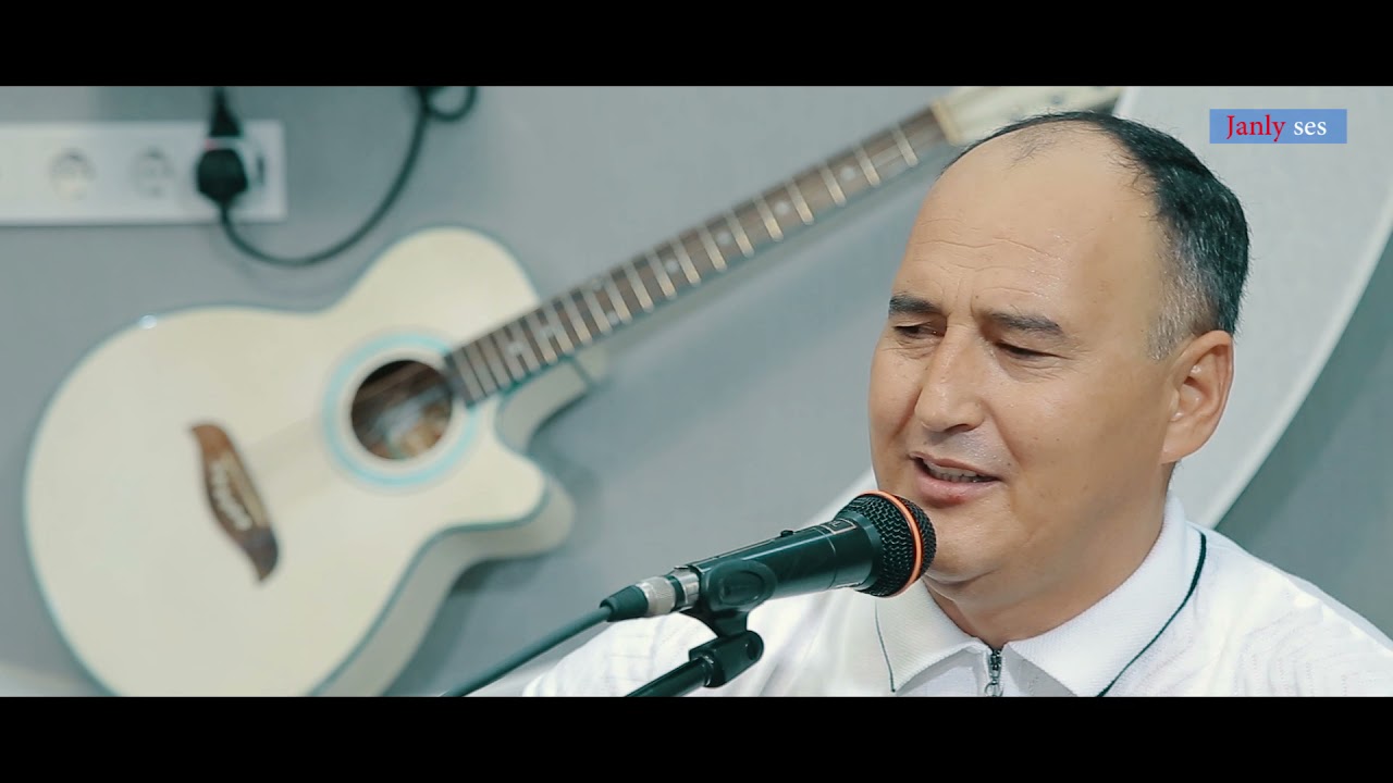 Bäşim Saparow Birek- birekden uzaklaşmalyň. janly ses gitara aýdymlary.