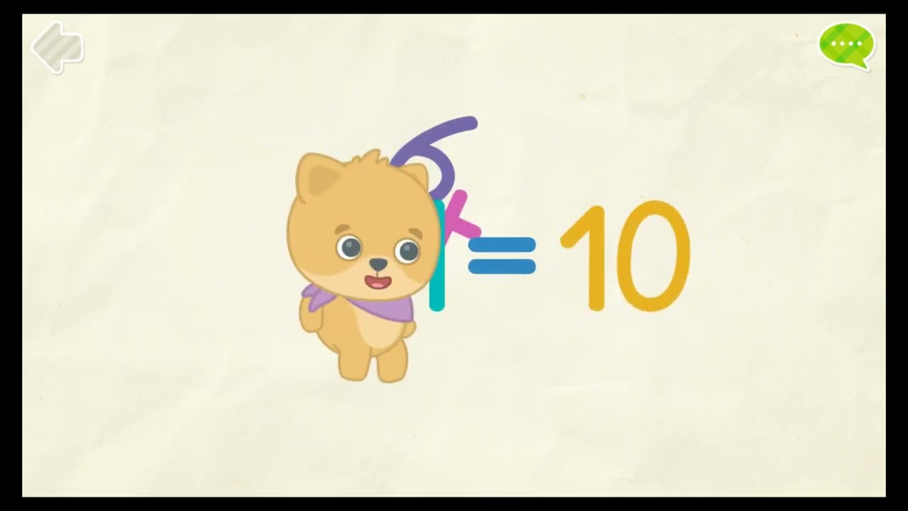 Bimi Boo Learning Numbers - Number Ten Gameplay