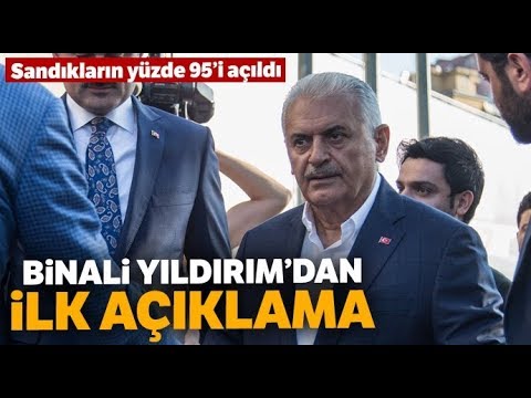 Binali Yıldırım'dan 23 Haziran Seçim Sonuçlarına İlişkin İlk Açıklama