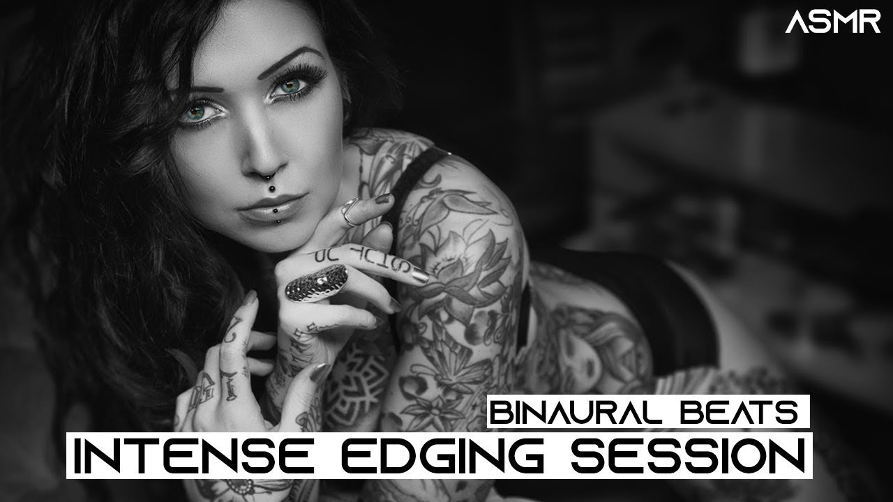 Binaural Beats Intense Edging Session | HFO | ASMR | Ear Kissing