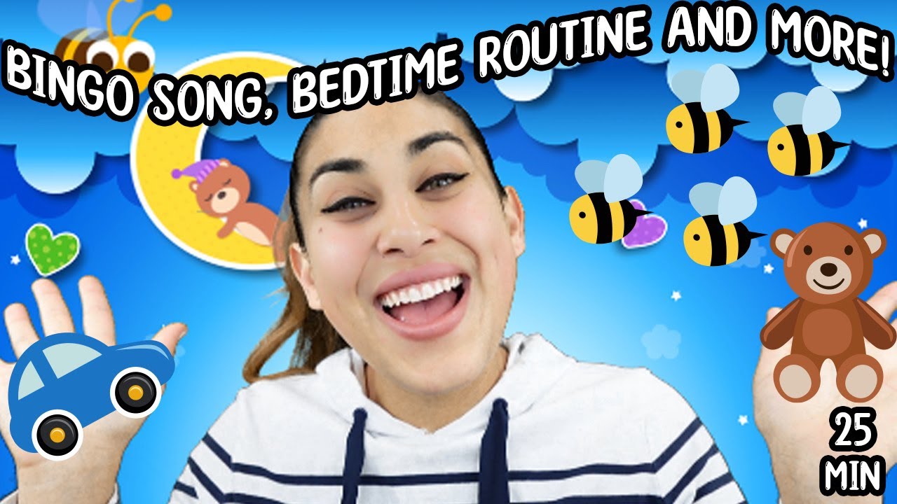 Bingo Song, Bedtime Routine and more All in Spanish with Miss Nenna the Engineer | Spanish For Minis