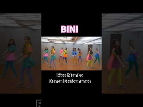BINI Rico Mambo Performance💘#biniph #bini #shorts