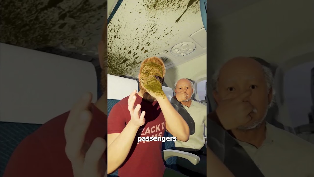 Biohazard On A Plane 🤢