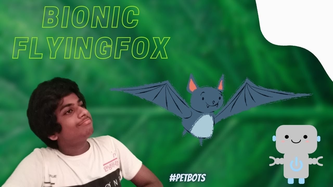 Bionic FlyingFox Robot | #PetBots ep1 | #sidemirror