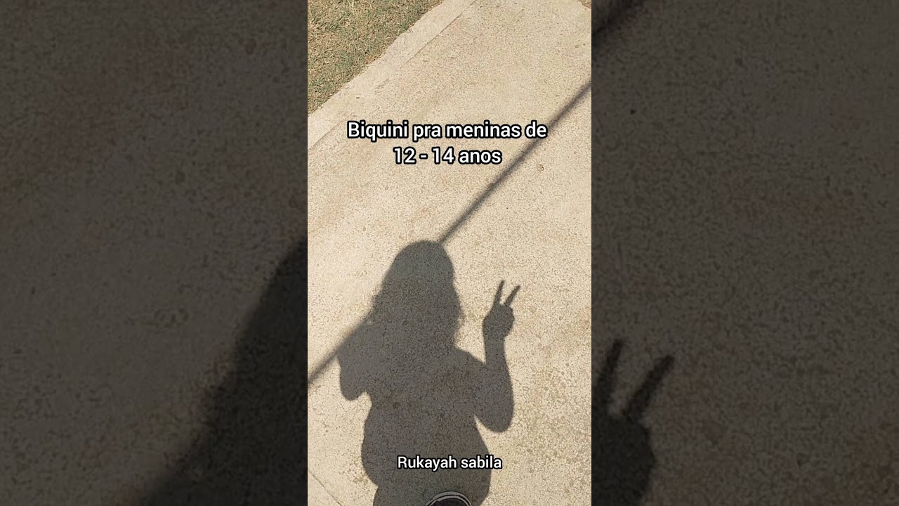 Biquini pra meninas de 12- 14 anos