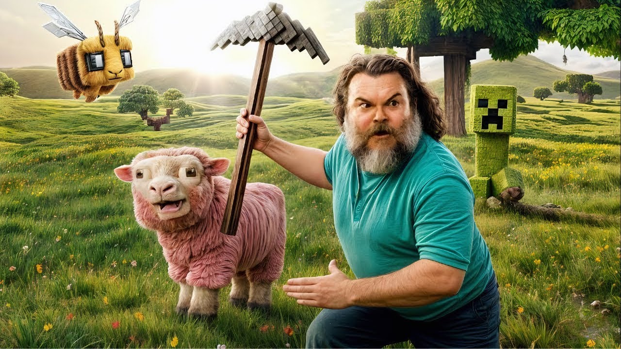 Bir Adam Portal Bulup Minecraft Dünyasına Geçiyor | Bir Minecraft Filmi Türkçe | Film Özeti