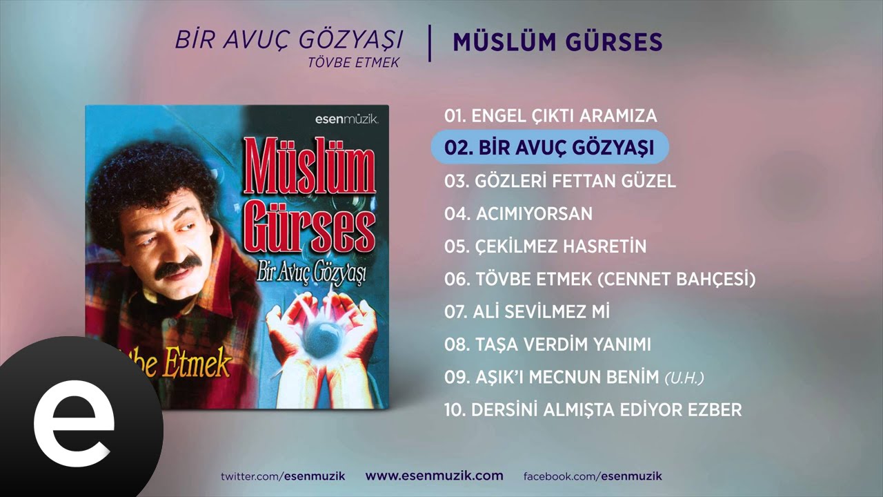 Bir Avuç Gözyaşı (Müslüm Gürses) Official Audio #biravuçgözyaşı #müslümgürses - Esen Müzik