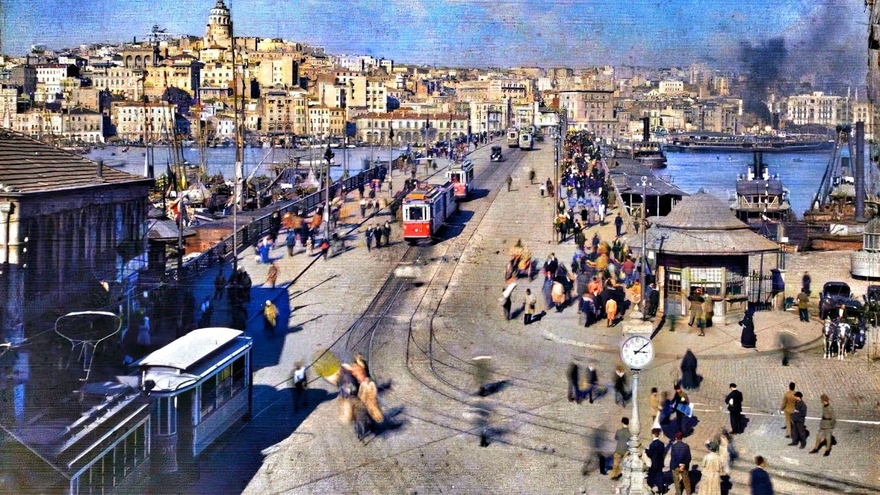 Bir istanbul Masalı Siyah Beyaz | İstanbul'dan Eski Video Kayıtları