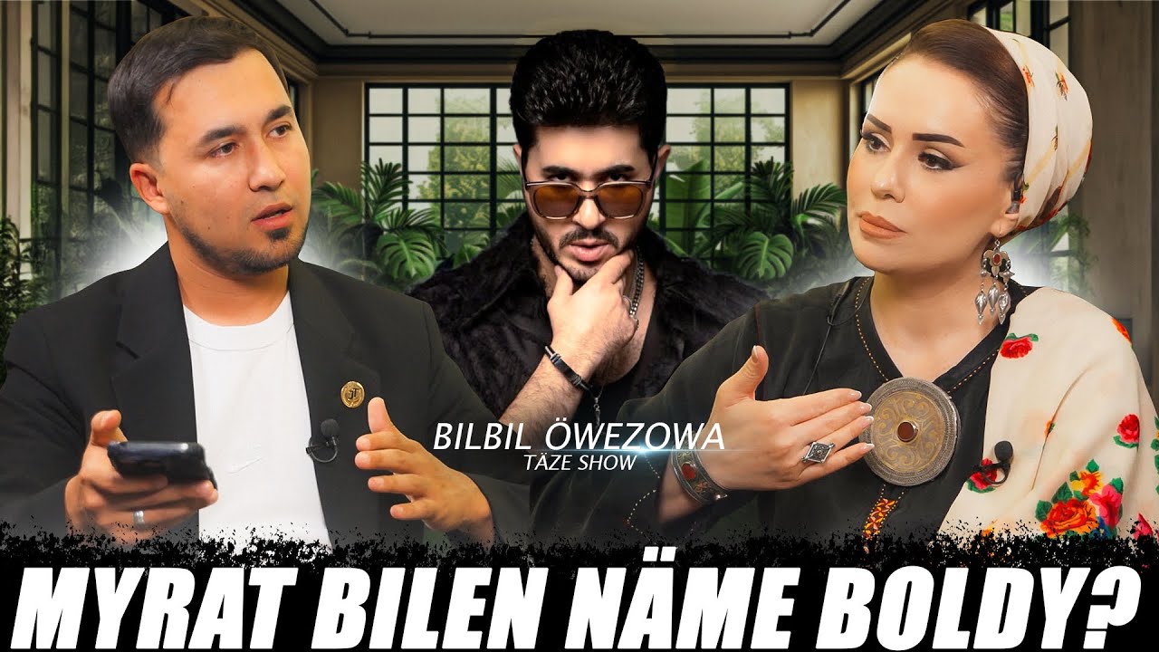 BIR OYDE IKI YYLDYZ ONUSHMADYMY? Bilbil Owezowa Taze show
