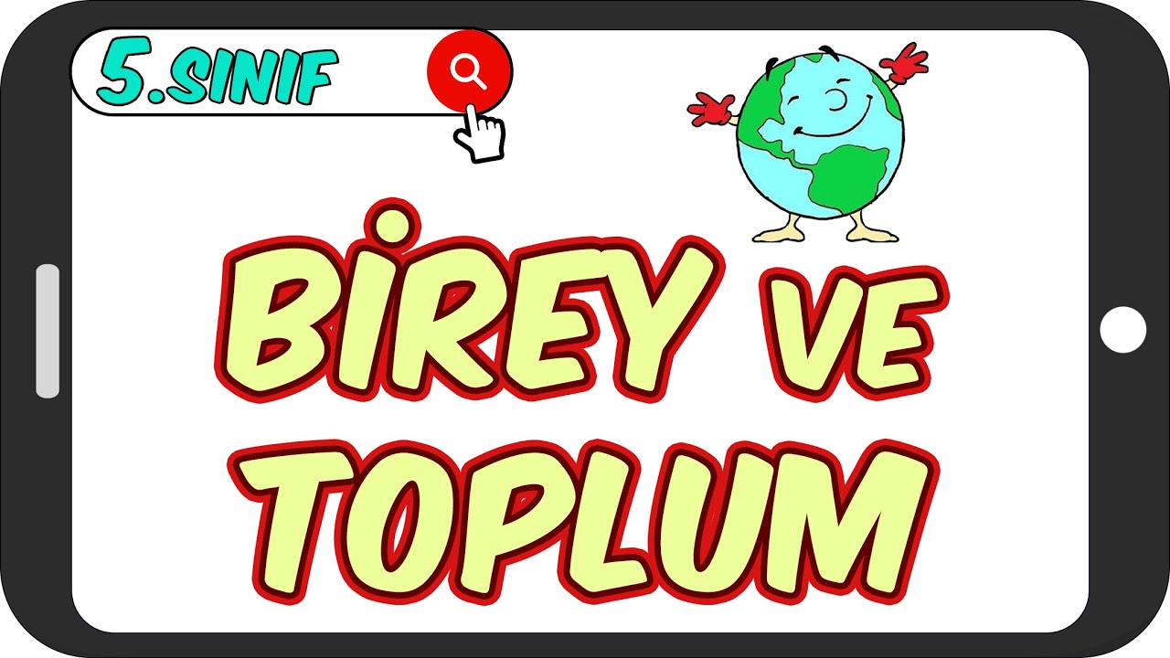 Birey ve Toplum / Kolay Konu Anlatımı 👩🏻 5.Sınıf Sosyal #2023