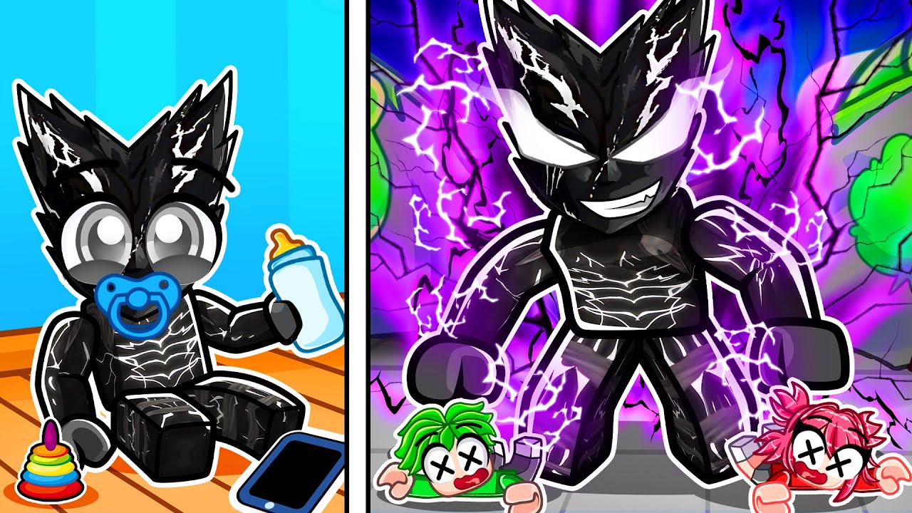 Birth to MONSTER GAROU in Roblox Strongest Battlegrounds!