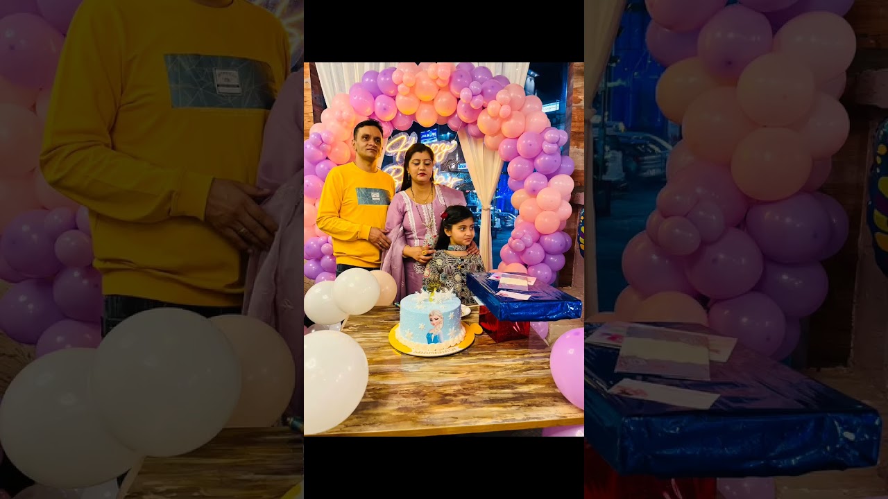 birthday celebration of Shambhavi Sharma