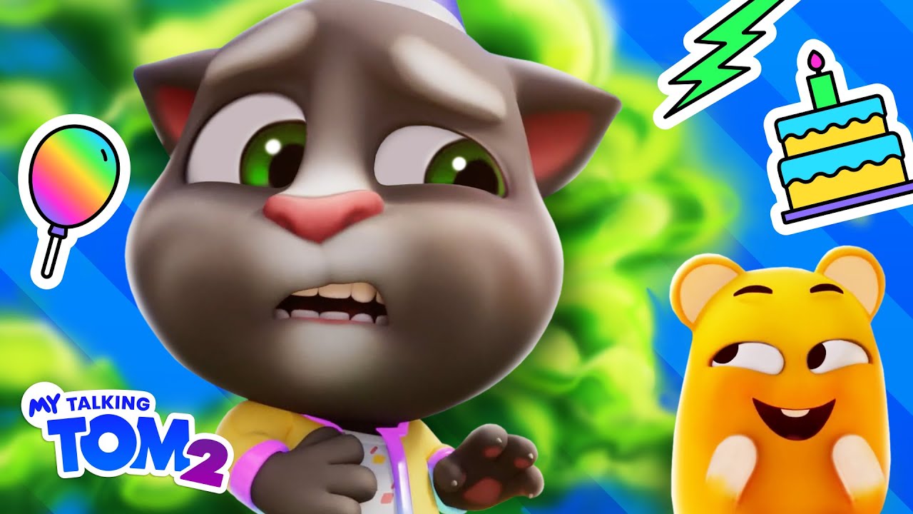 Birthday Fart Song 💩💨🎉 Celebrate in My Talking Tom 2