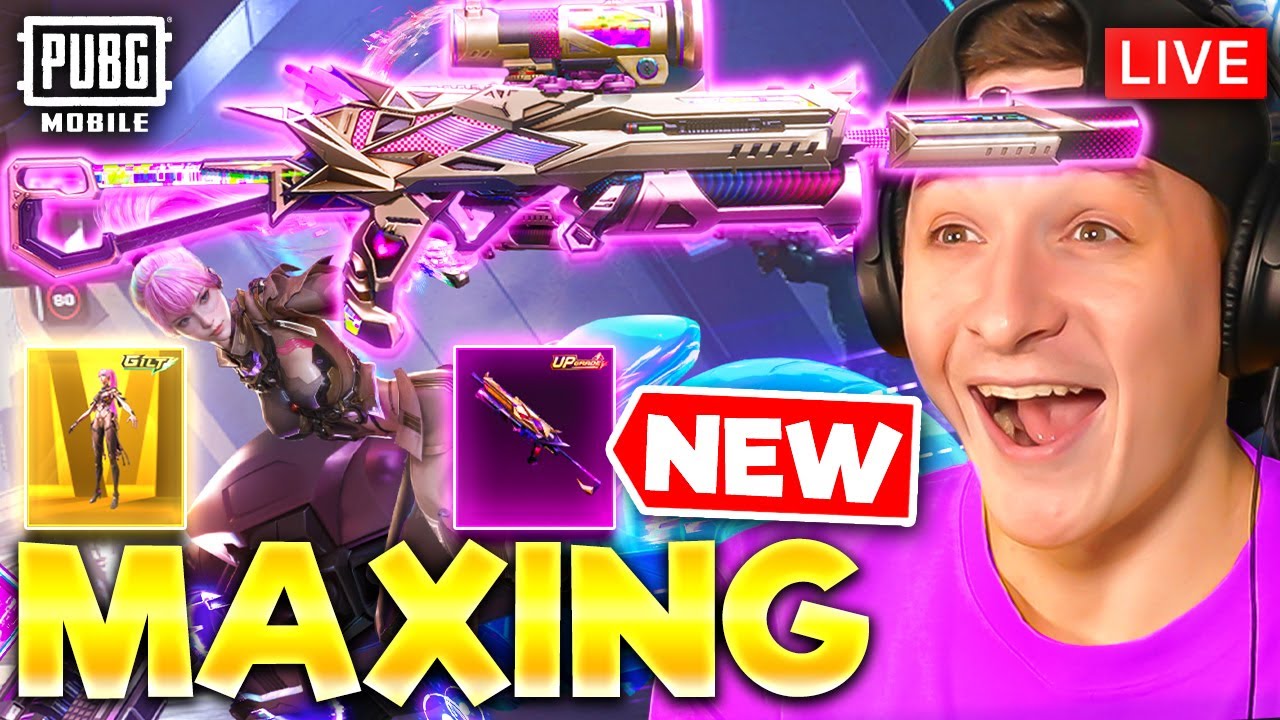 BIRTHDAY STREAM! MAXING NEW ULTIMATE AND BIZON GUN LAB! PUBG MOBILE LIVE