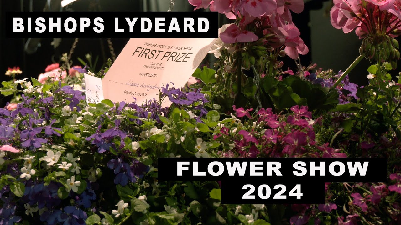 Bishops Lydeard village Flower Show 2024 Somerset UK