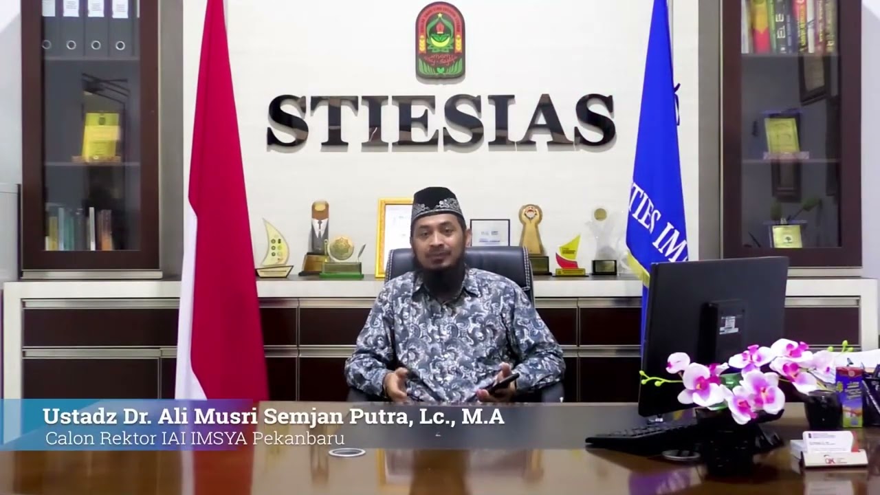 Bismillah “Peralihan Status Sekolah Tinggi STIESIAS menjadi Institut IAI IMSYA 2022”