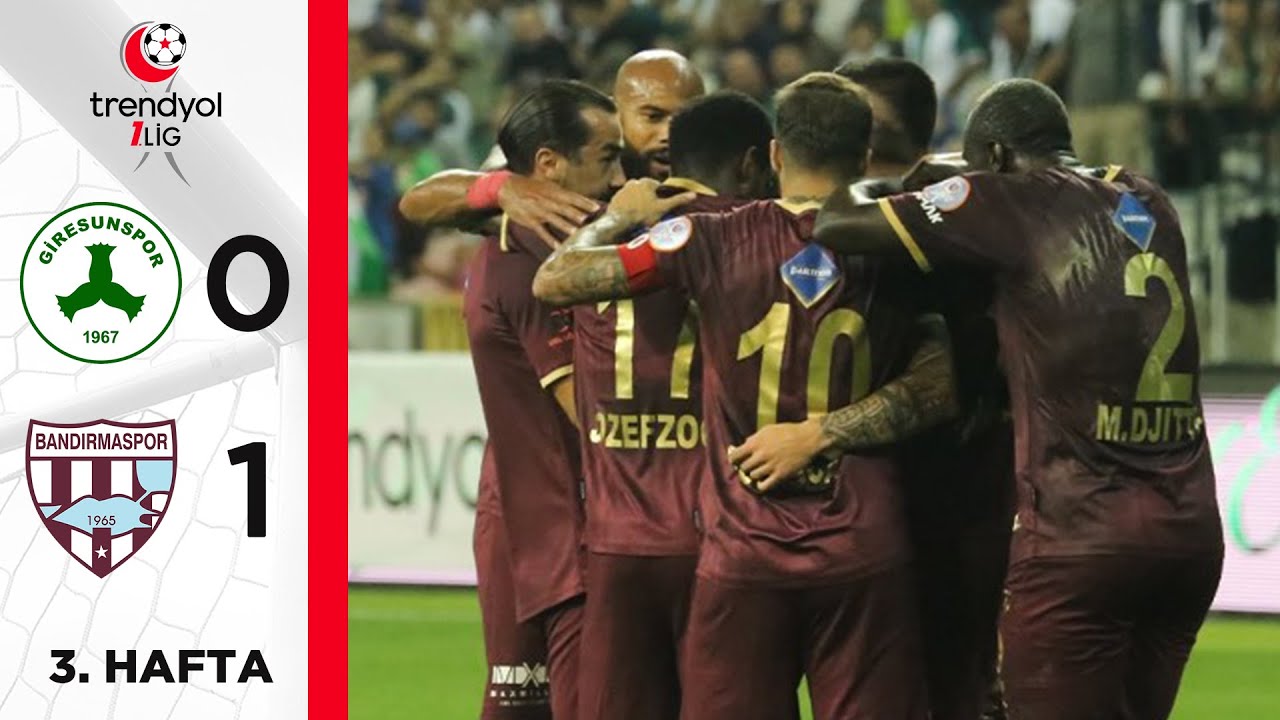 Bitexen Giresunspor (0-1) Teksüt Bandırmaspor - Highlights/Özet | Trendyol 1. Lig - 2023/24