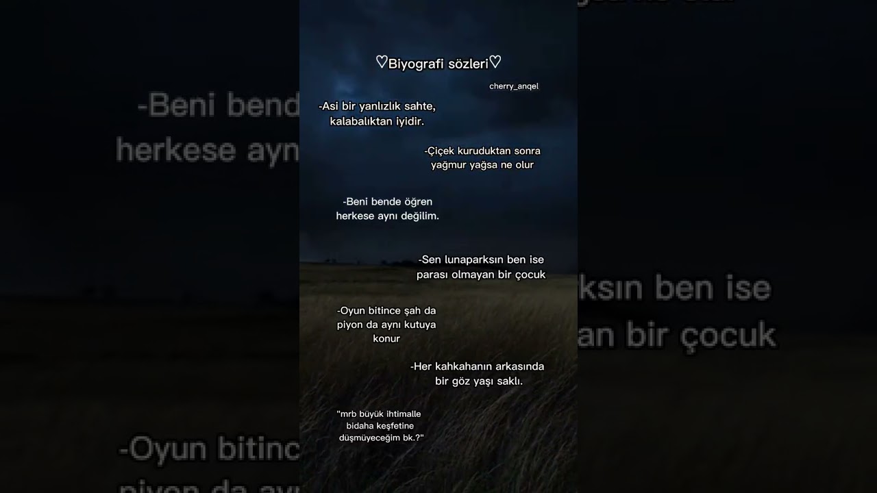 Biyografi sözleri_#shorts #softvideolar