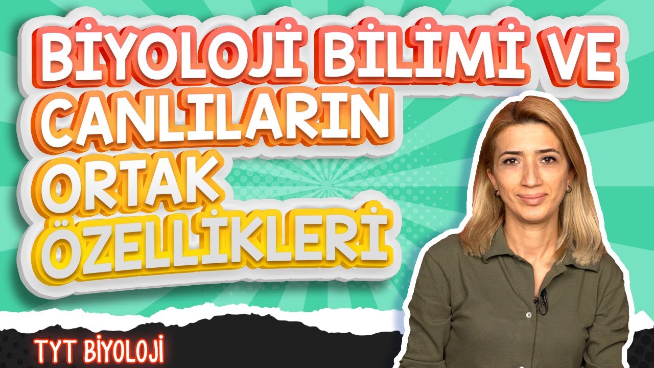 Biyoloji Bilimi ve Canlıların Ortak Özellikleri | TYT Biyoloji #Kamp2022 #tyt2022BİO1
