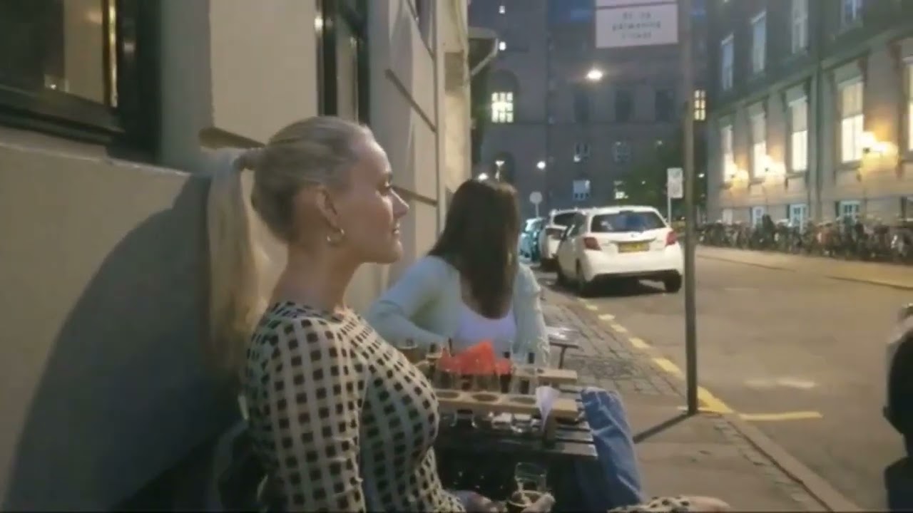 BjornTV tells hot danish blonde he has a massive sausage