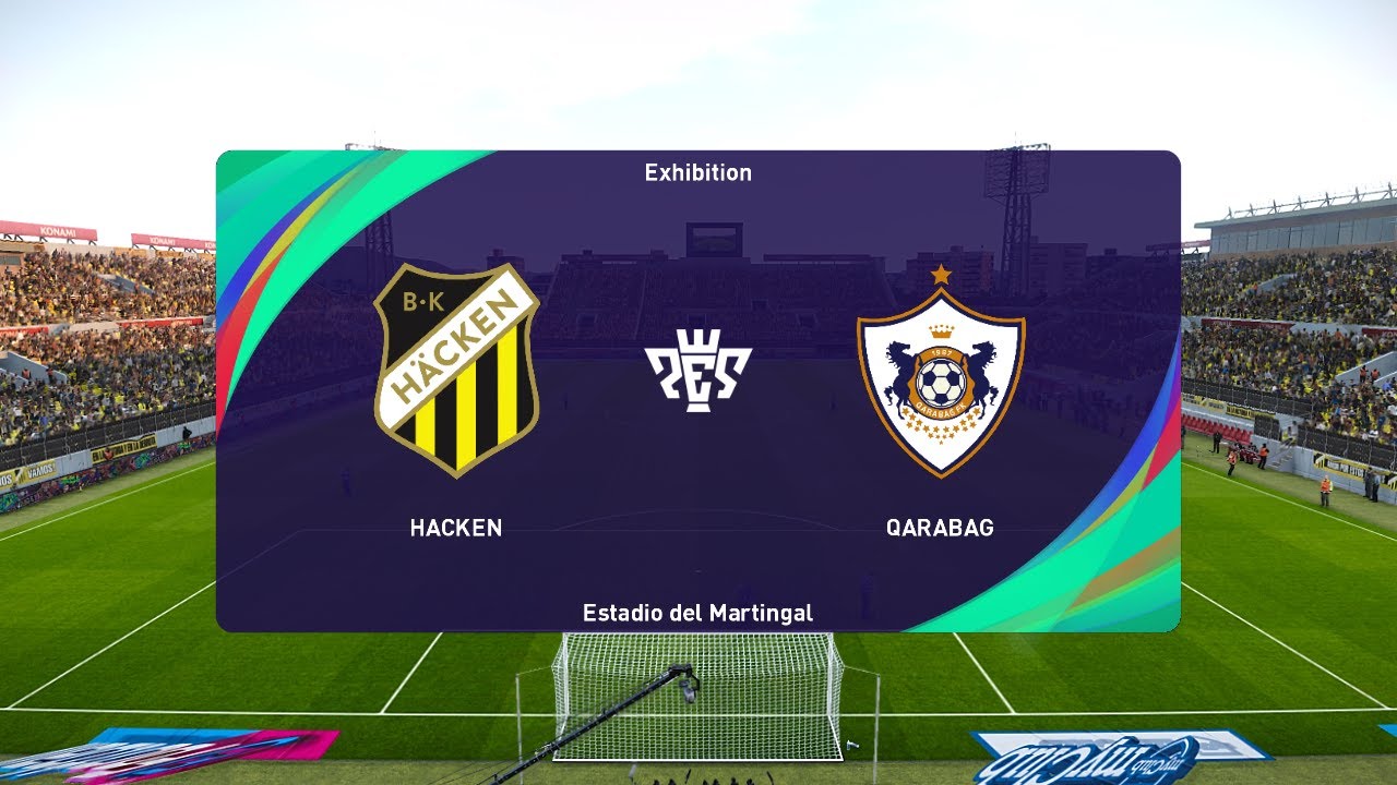 BK Häcken vs Qarabağ (05/10/2023) UEFA Europa League PES 2021