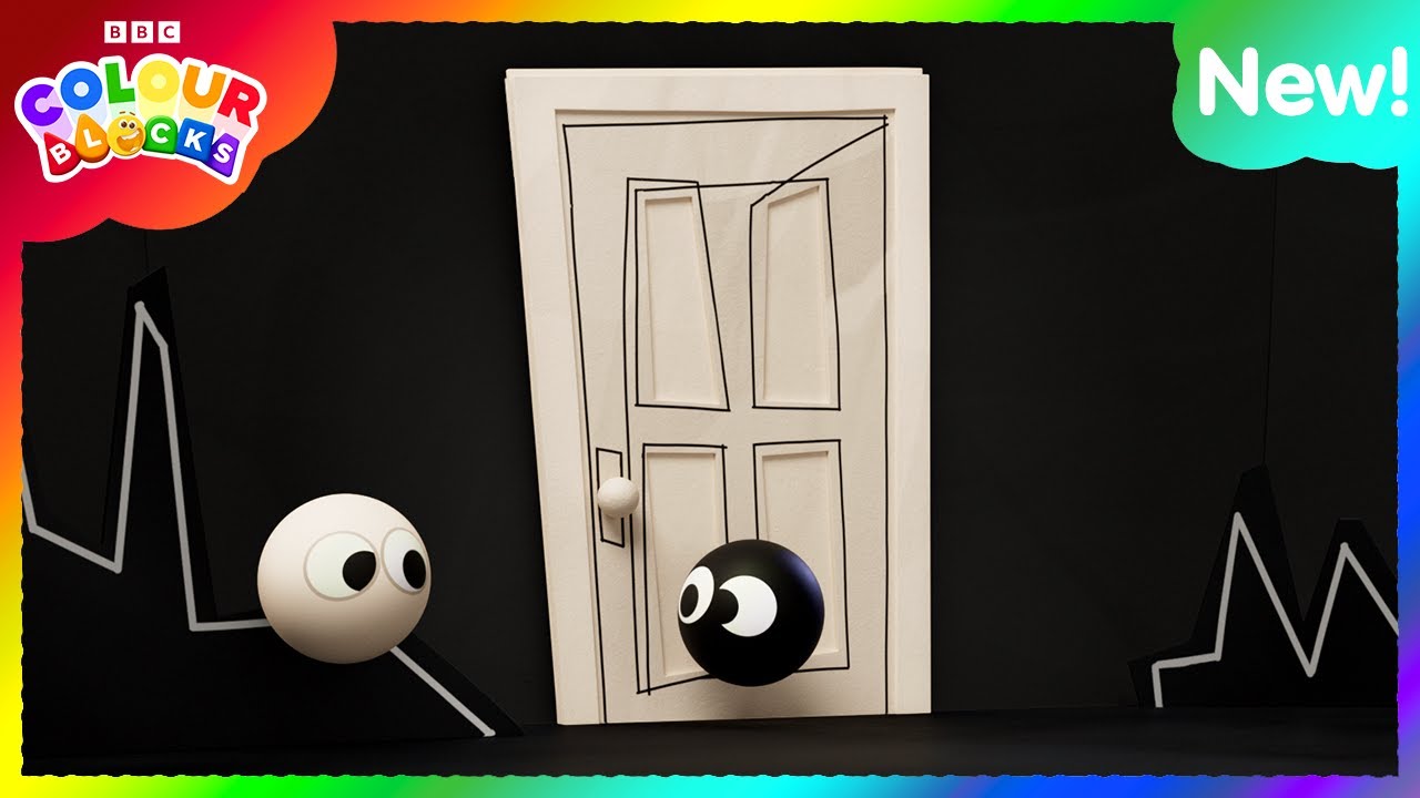 Black and White | FULL EPISODE - S1 E18 | Learn Colours - Kids Cartoons | Colourblocks
