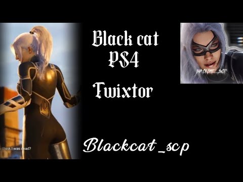 Black cat (Spider-Man PS4) twixtor