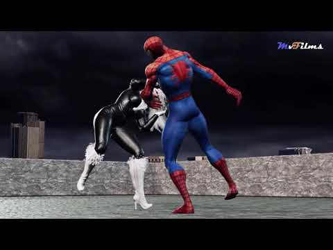 Black Cat vs Spider Man | MvFilms