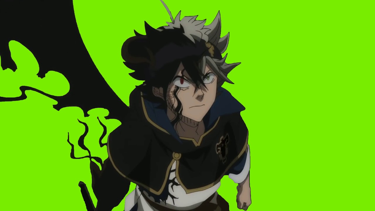 Black Clover - green screen [ Free ]