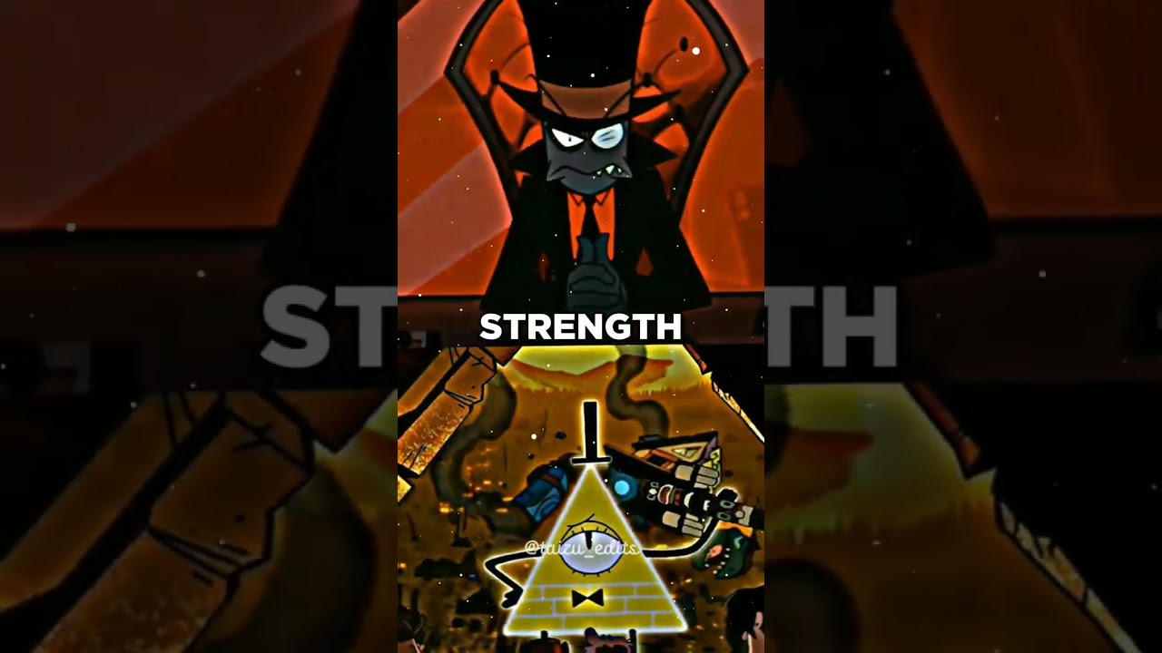 Black Hat Vs Bill Cipher Edit #gravityfalls #billcipher #villainous #blackhat