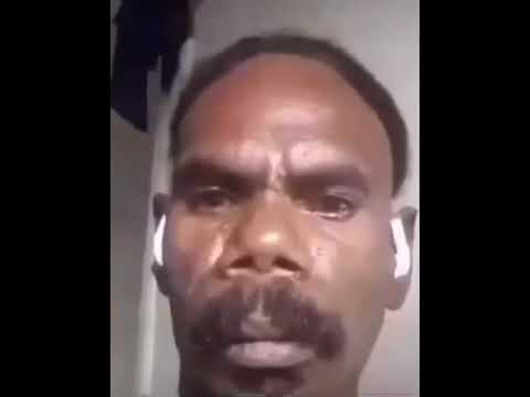 Black man staring meme