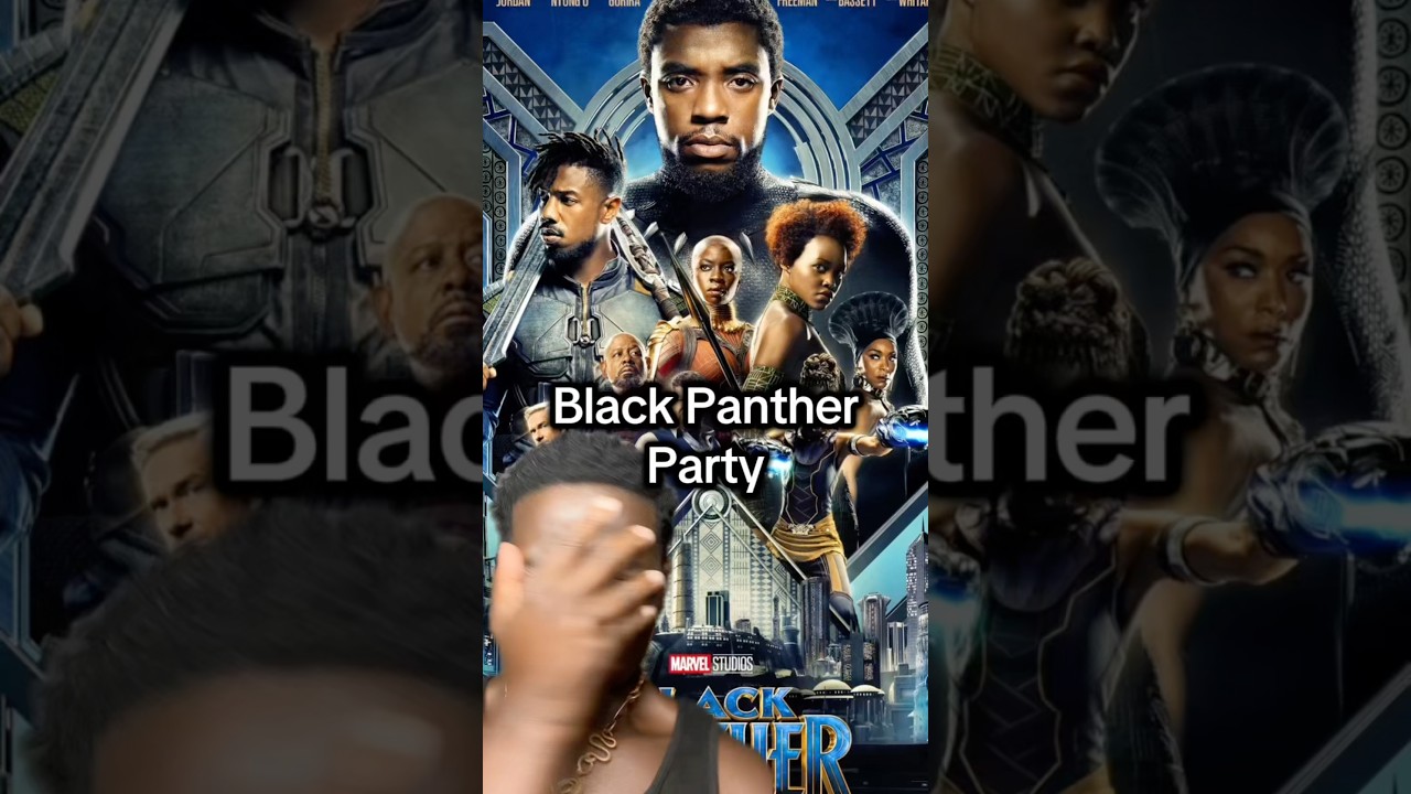 Black Panther Party 🐈‍⬛✊🏿💜