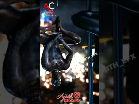 Black Spider Man Transformation Efx Tamil Status By Ajith Creative Efx